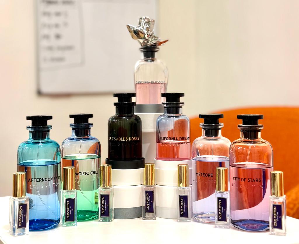 Louis Vuitton's 7 New Fragrances -The fragrance collection is set