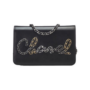 CHANEL Lambskin Quilted Chanel 19 Zip Around Coin Purse Wallet White  1254264